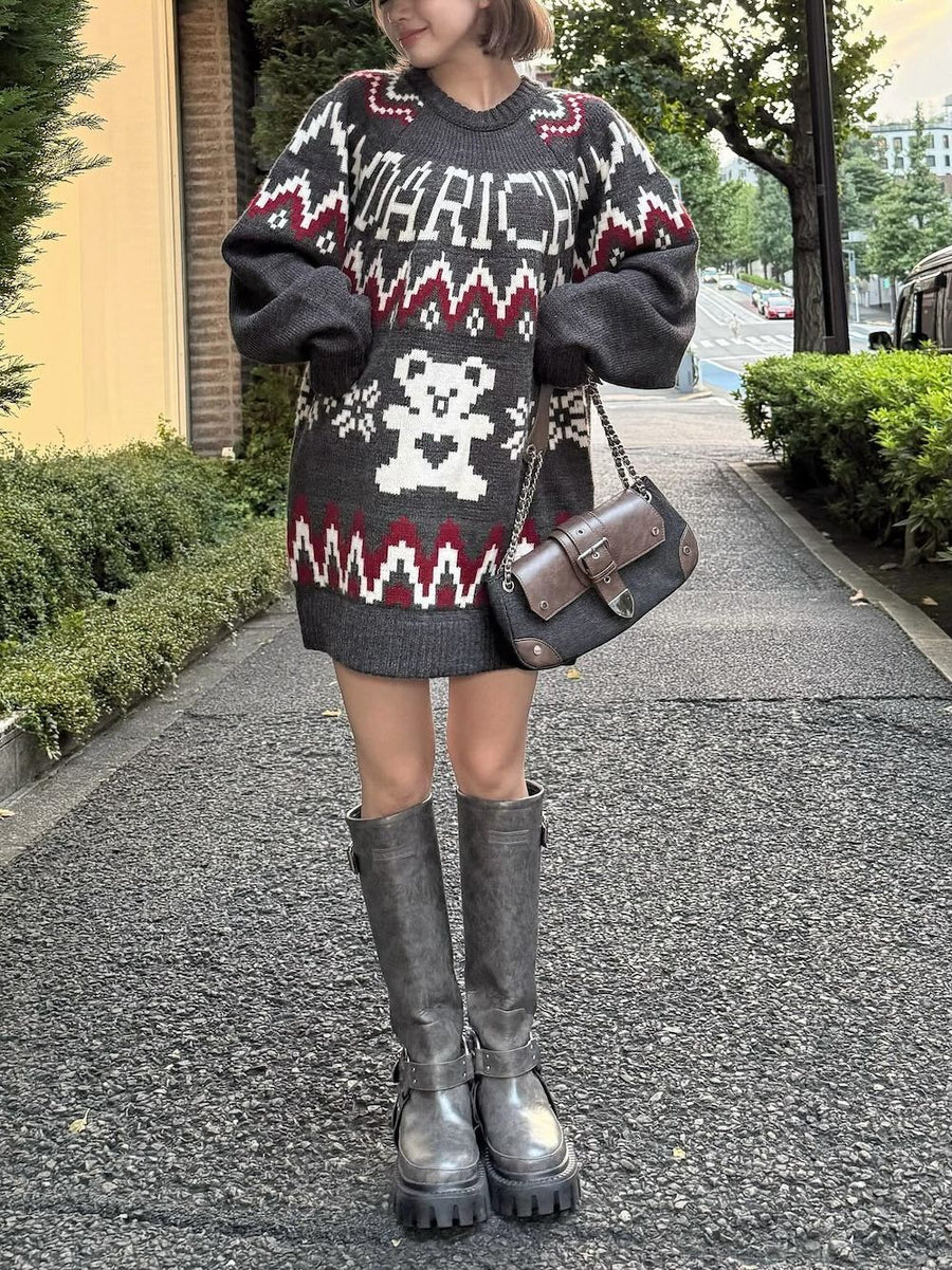 モデル：155cm（着用サイズ：FREE　着用カラー：C-GRY）