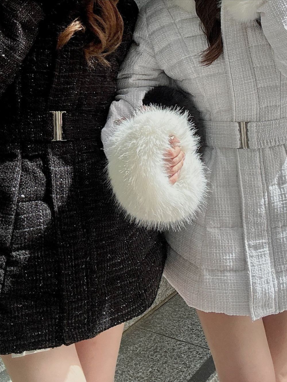 【BLK】160cm/S 【WHT】157cm/S