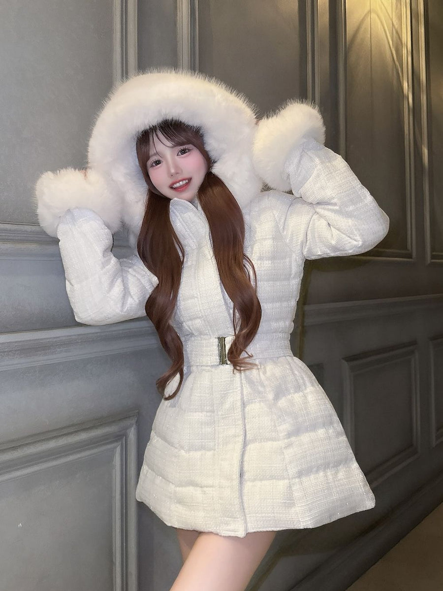 モデル：158cm（着用サイズ：S　着用カラー：WHT）