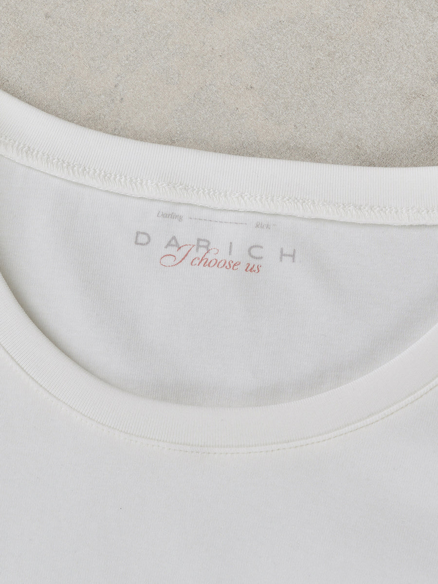 カットクロップドトップス