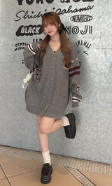 モデル：157cm（着用サイズ：FREE　着用カラー：GRY）