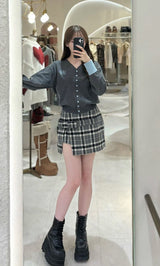 モデル：160cm（着用サイズ：FREE　着用カラー：C-GRY）
