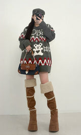 モデル：155cm（着用サイズ：FREE　着用カラー：C-GRY）