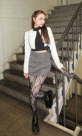 モデル：163cm（着用サイズ：FREE　着用カラー：IVO）