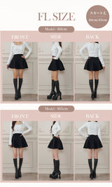 モデル：161cm/165cm（着用サイズ：FL　着用カラー：BLK）
