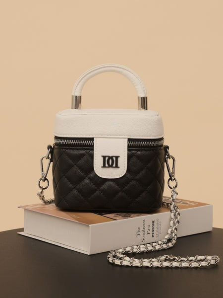 Caviar Skin Square Mini Bag