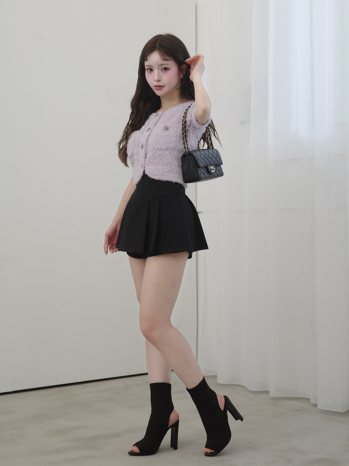 モデル：158cm（着用サイズ：FREE　着用カラー：LLC）