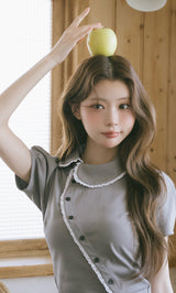 モデル：164cm（着用サイズ：FREE　着用カラー：GRY）