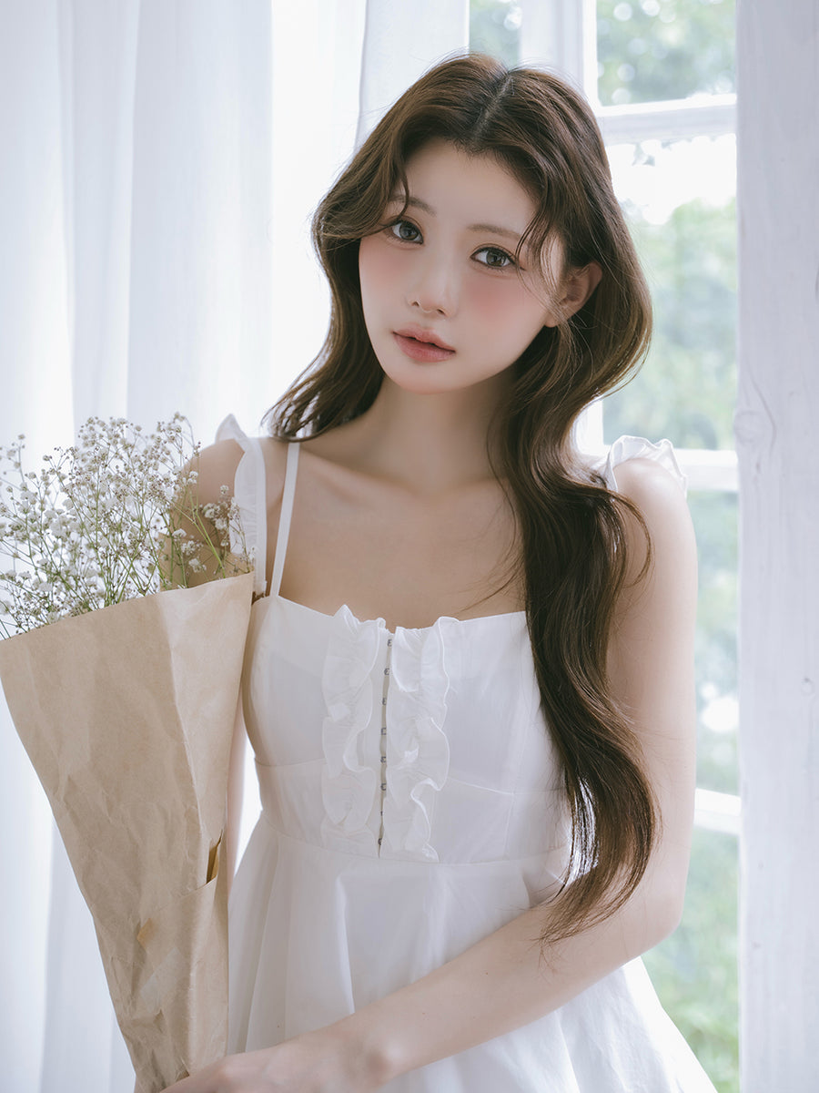 モデル：164cm（着用サイズ：FREE　着用カラー：WHT）
