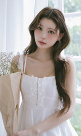 モデル：164cm（着用サイズ：FREE　着用カラー：WHT）