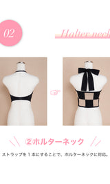 manywayカップ付きキャミソール