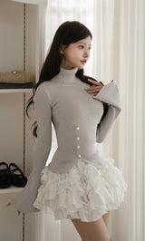 モデル：164cm（着用サイズ：FREE　着用カラー：GRY）