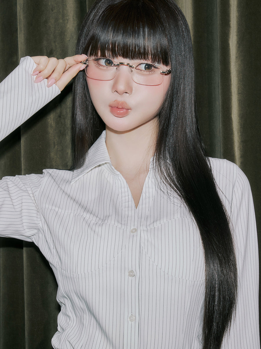 モデル：164cm（着用サイズ：FREE　着用カラー：WHT）