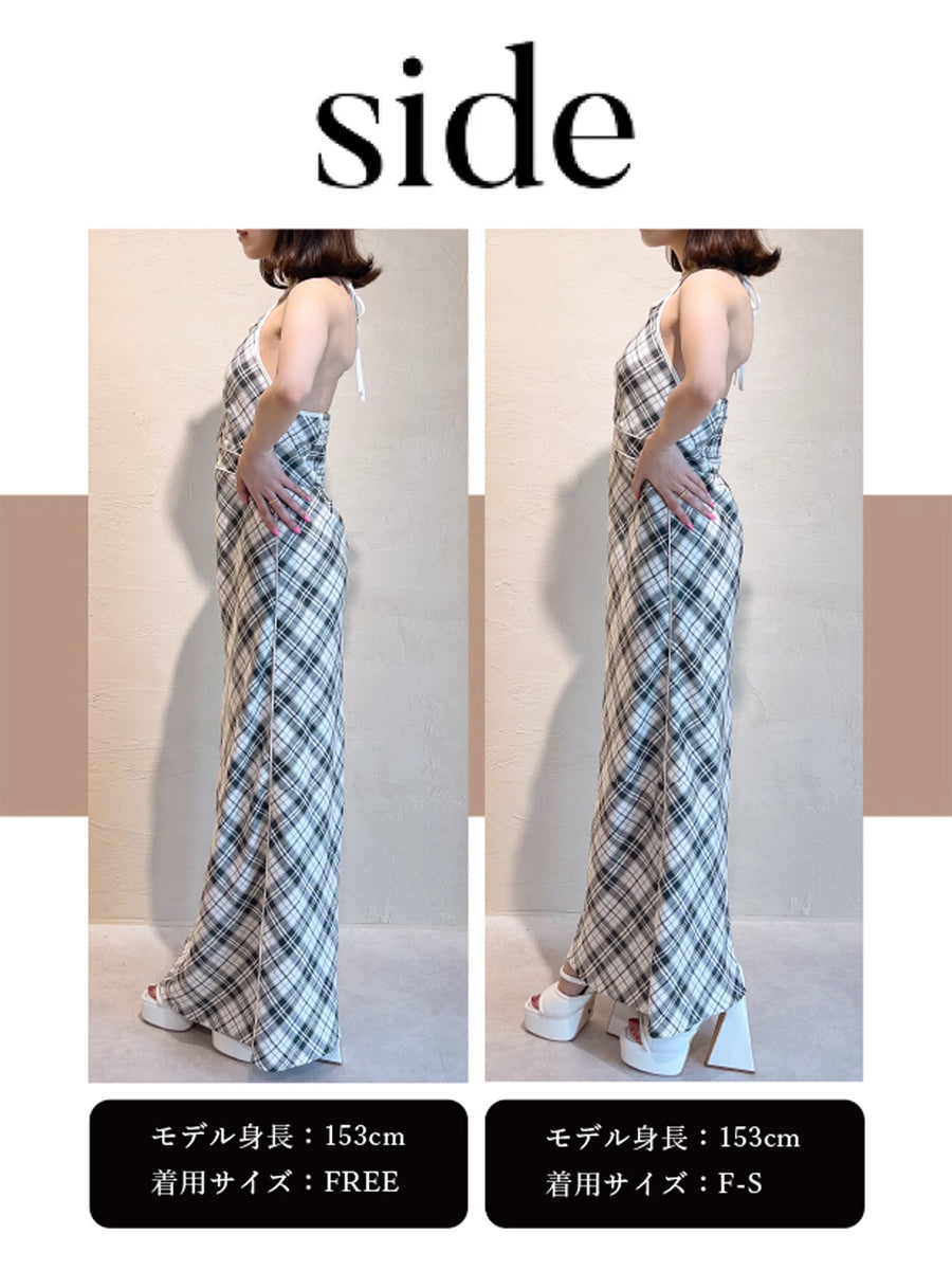 モデル：153cm（着用サイズ：F-S/FREE　着用カラー：IVO）