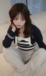 モデル：158cm（着用サイズ：FREE　着用カラー：NVY）
