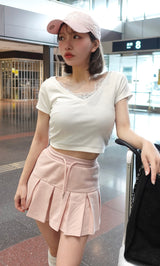 モデル：156cm（着用サイズ：FREE　着用カラー：PNK）