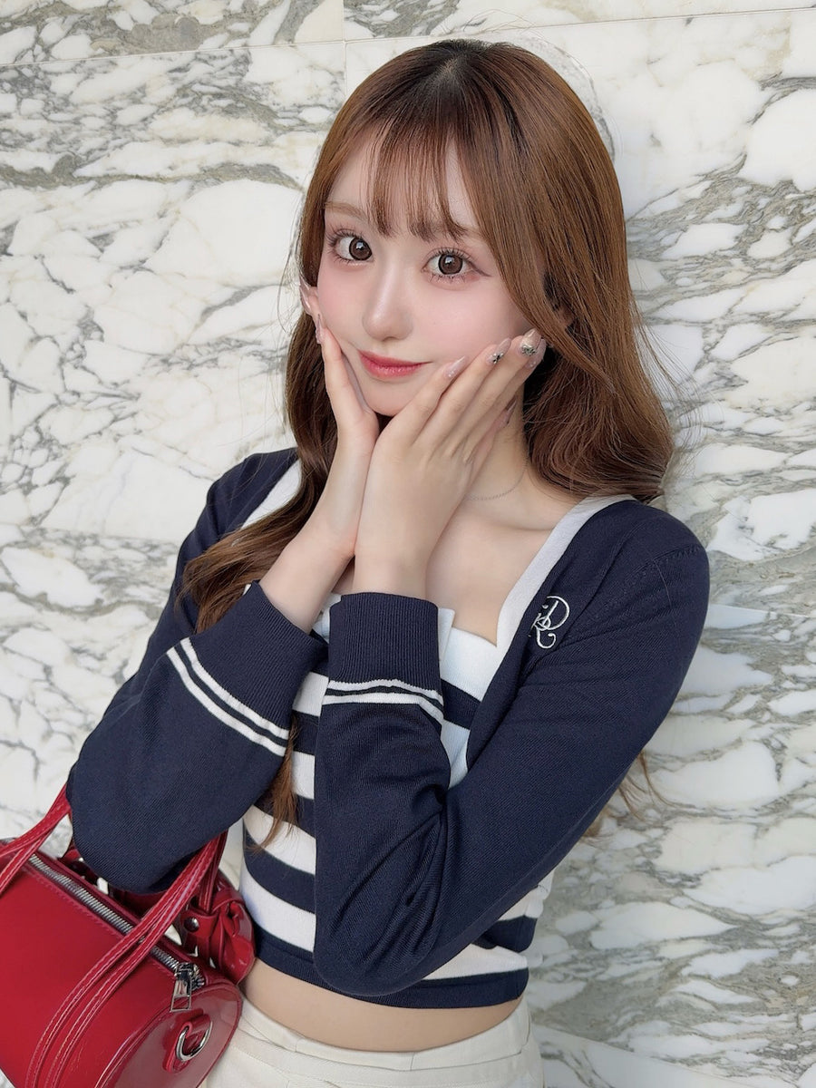 モデル：157cm（着用サイズ：FREE　着用カラー：NVY）