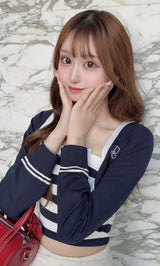 モデル：157cm（着用サイズ：FREE　着用カラー：NVY）