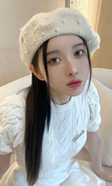 モデル：160cm（着用サイズ：FREE　着用カラー：WHT）