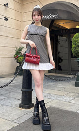 モデル：160cm（着用サイズ：FREE　着用カラー：GRY）