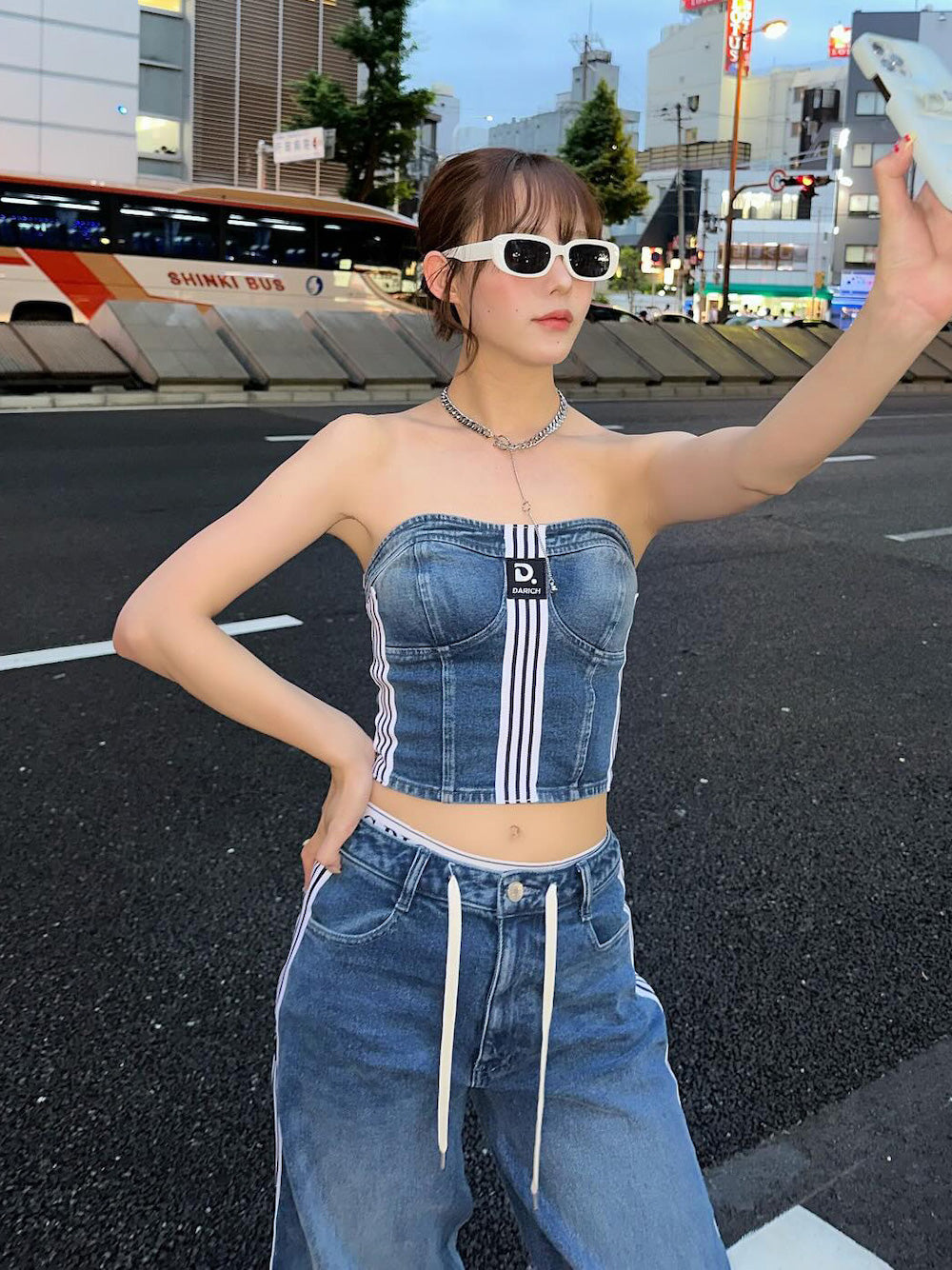 モデル：161cm（着用サイズ：S　着用カラー：BLU）