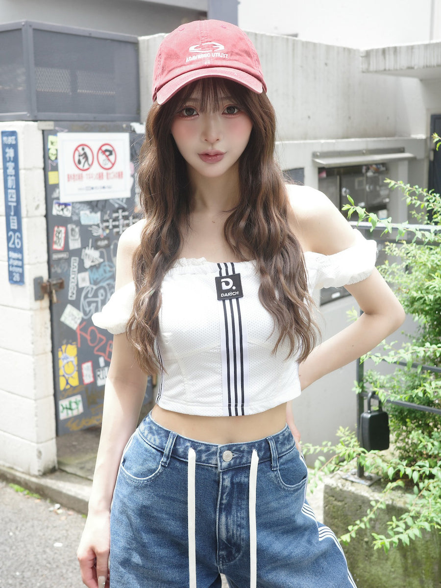 モデル：158cm（着用サイズ：FREE　着用カラー：WHT）