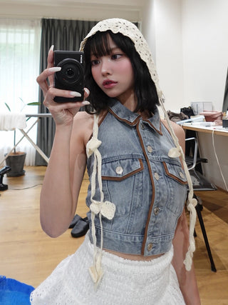 モデル：163cm（着用サイズ：FREE　着用カラー：BLU）