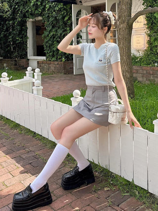 モデル：166cm（着用サイズ：S　着用カラー：GRY）