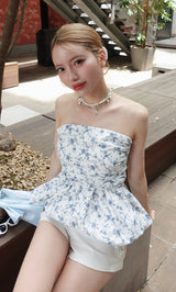 モデル：155cm（着用サイズ：FREE　着用カラー：WHT）