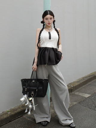 モデル：160cm（着用サイズ：FREE　着用カラー：GRY）