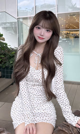 モデル：158cm（着用サイズ：FREE　着用カラー：WHT）