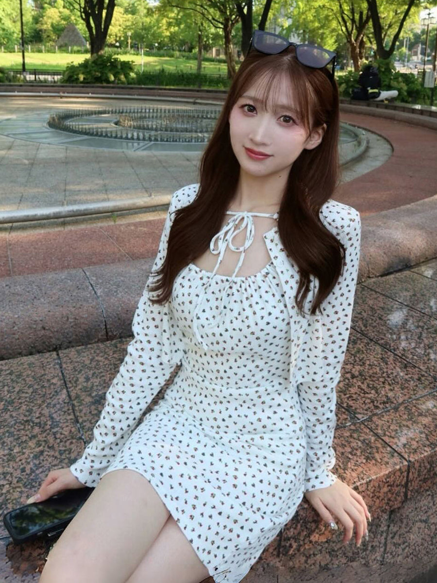 モデル：160cm（着用サイズ：FREE　着用カラー：WHT）