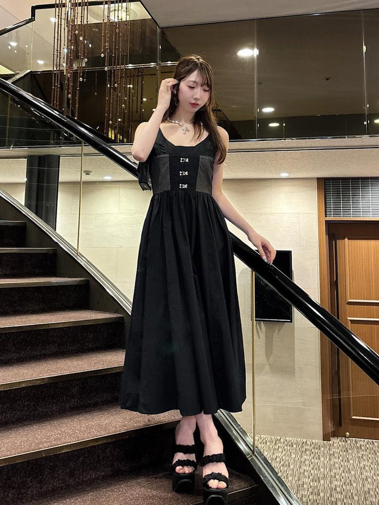 Darich ダーリッチ サテンプラットフォームサンダル Lサイズ ブラック 予約商品】サテンプラットフォームサンダル – Darich (ダーリッチ)