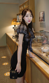 モデル：156cm（着用サイズ：FL　着用カラー：BLK）