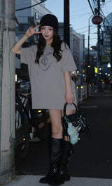 モデル：158cm（着用サイズ：FREE　着用カラー：G-BEG）
