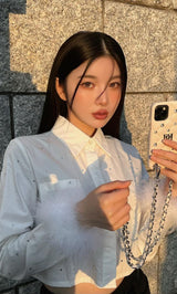 モデル：160cm（着用サイズ：FREE　着用カラー：WHT）