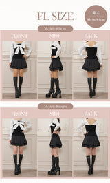 モデル：161cm/165cm（着用サイズ：FL　着用カラー：BLK）