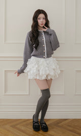 モデル：164cm（着用サイズ：FREE　着用カラー：GRY）