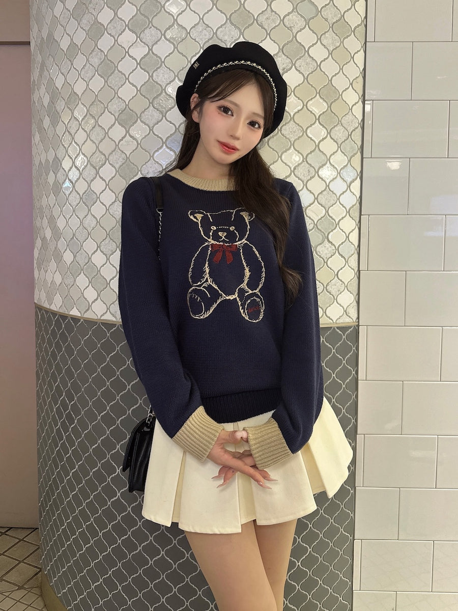 モデル：158cm（着用サイズ：FREE　着用カラー：NVY）