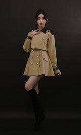 モデル：164cm（着用サイズ：FREE　着用カラー：BEG）