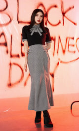 チェックドッキングマーメイドワンピース – Darich (ダーリッチ)