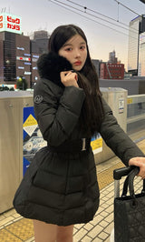 モデル：160cm（着用サイズ：S　着用カラー：BLK）