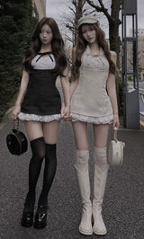 【BLK】158cm/FREE　【IVO】165cm/FREE