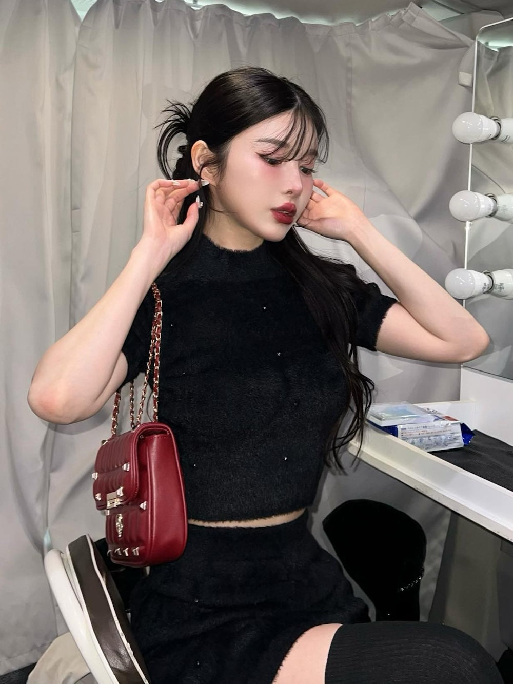 スタッズシャギーニットセットアップ – Darich (ダーリッチ)