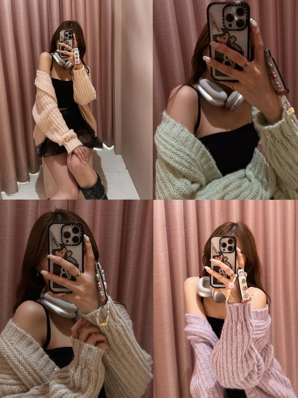 スプリングスパンコールオーバーニットカーディガン – Darich (ダーリッチ)