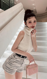 モデル：160cm（着用サイズ：S　着用カラー：WHT）