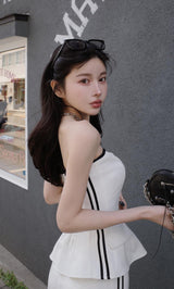モデル：160cm（着用サイズ：FREE　着用カラー：WHT）