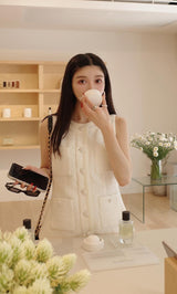 モデル：160cm（着用サイズ：FREE　着用カラー：WHT）