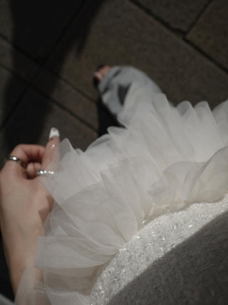 モデル：160cm（着用サイズ：FREE　着用カラー：WHT）