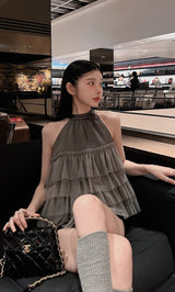モデル：160cm（着用サイズ：FREE　着用カラー：GRY）